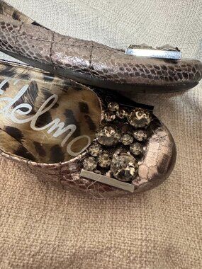 Sam Edelman Ballet Flats with Jewel Accents